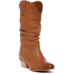 NEW NAUGHTY MONKEY women's shavano slouch boots in tan
